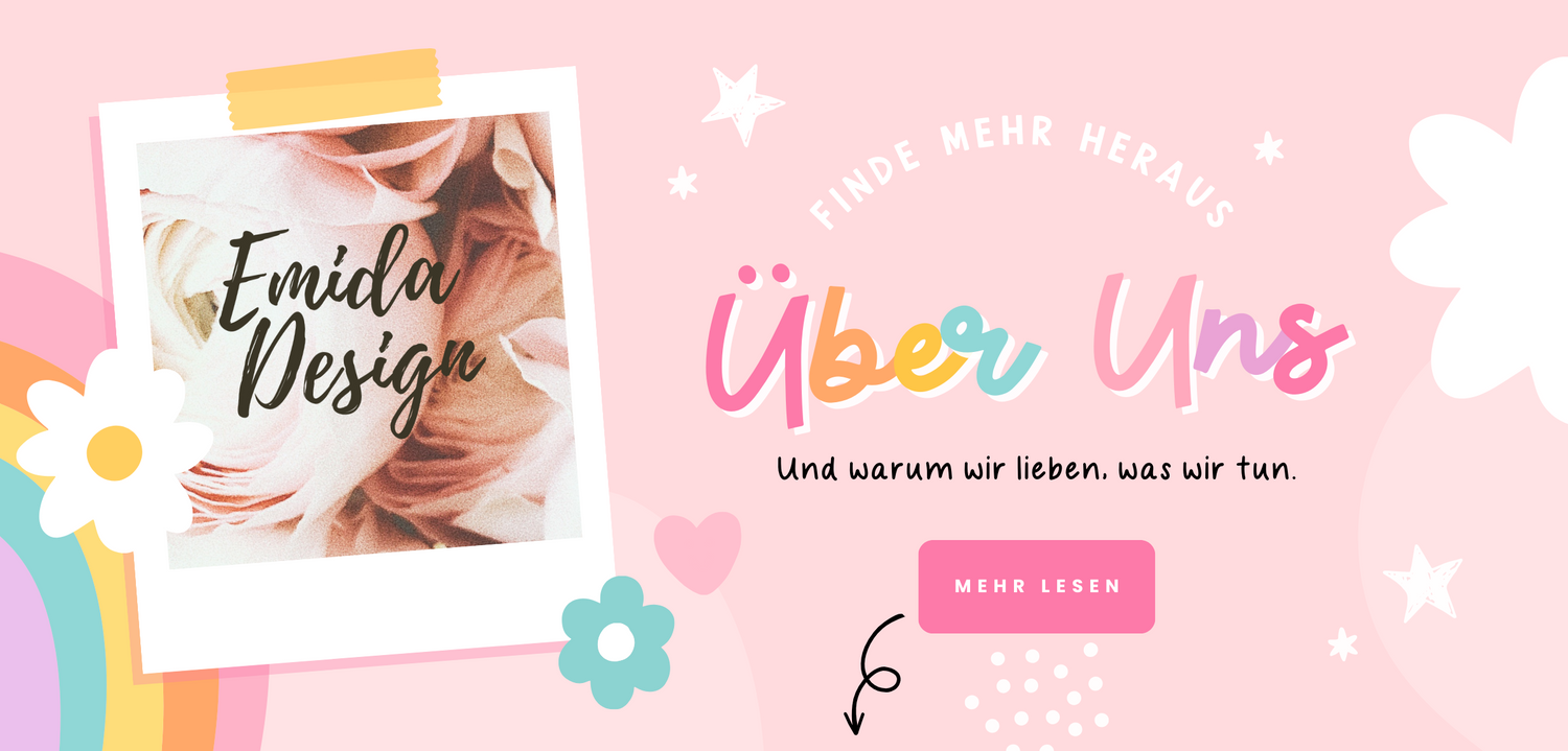  EmidaDesign: Über uns Banner