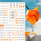 Aperol Kerzen PDF Vorlage - Kerzen Tattoo Vorlage Aperol Spritz - Kerzen selbst gestalten - Kerzensticker Holy Aperoli - Kerzen Deko - EmidaDesign