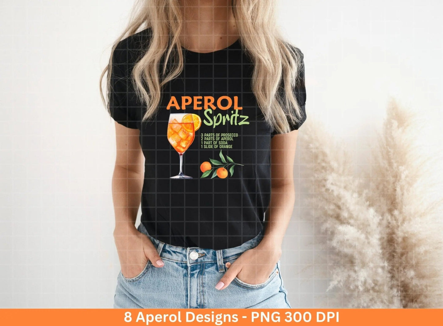 Aperol Spritz Bundle - Aperol Shirt Design png - Aperol Bar Art- Aperol Wall Decor png - Aperol Spritz Watercolor Cocktail - Aperol Poster