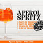 Aperol Spritz svg png - Aperol svg - Aperol Spritztour svg - Cricut Silhouette Studio Plotterdatei SVG - Shirt Aperol Spritz svg - Digital