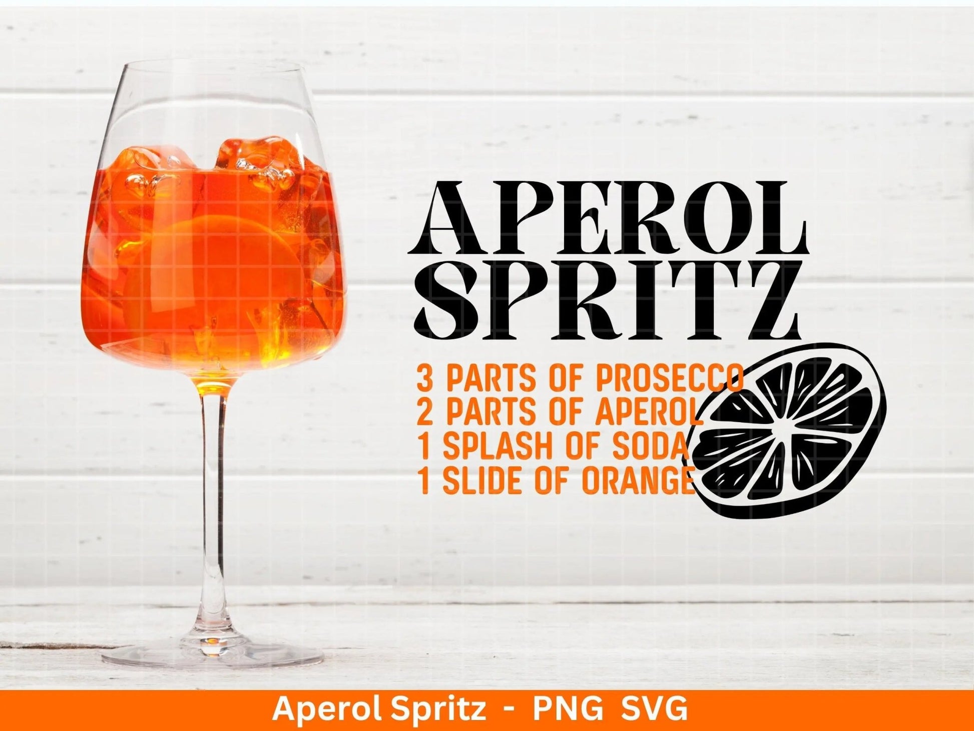 Aperol Spritz svg png - Aperol svg - Aperol Spritztour svg - Cricut Silhouette Studio Plotterdatei SVG - Shirt Aperol Spritz svg - Digital