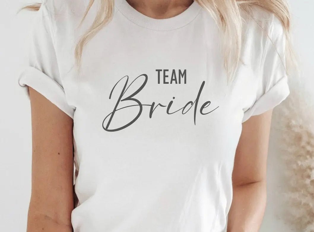 Bride SVG Bundle - Hochzeit Party - Brautjungfer - JGA - Verlobungsfeier- Cricut Silhouette Studio Plotterdatei SVG - Bride Shirts Digital