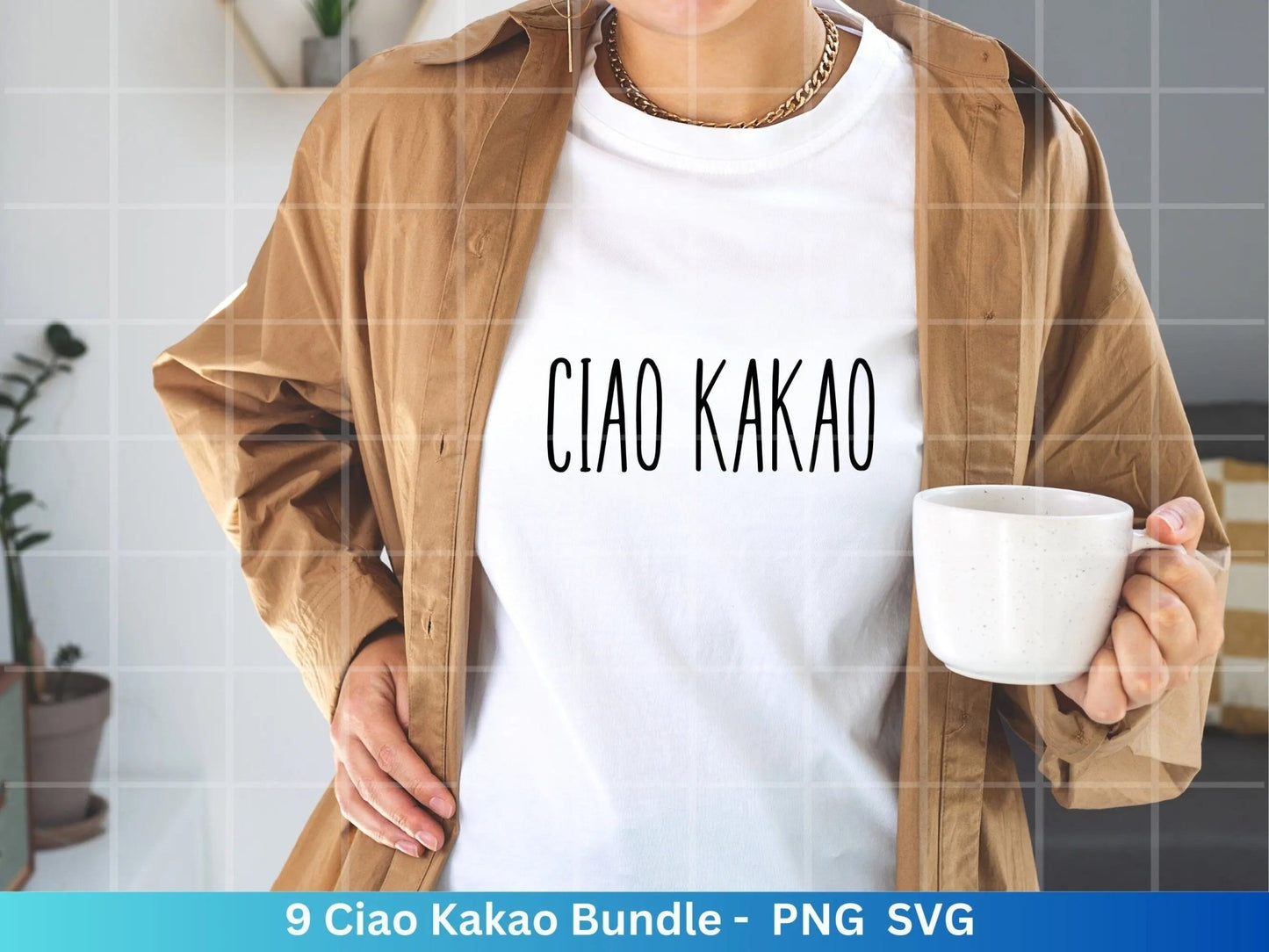 Ciao Kakao svg png Bundle - Ciao Kakao Plotterdatei - deutsche Sprüche svg - Shirt Design Svg - Cricut Silhouette Studio Plotterdatei SVG