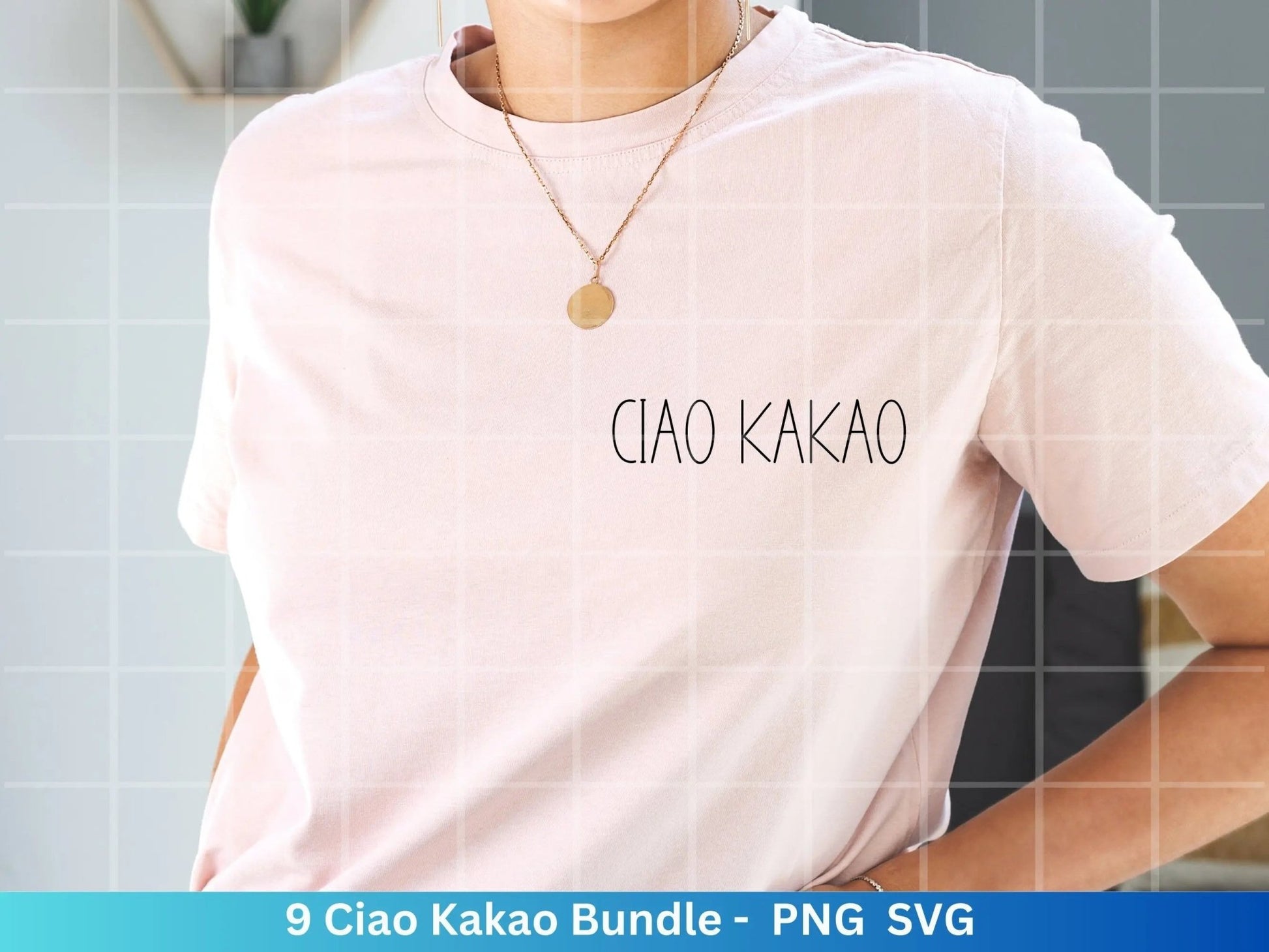 Ciao Kakao svg png Bundle - Ciao Kakao Plotterdatei - deutsche Sprüche svg - Shirt Design Svg - Cricut Silhouette Studio Plotterdatei SVG