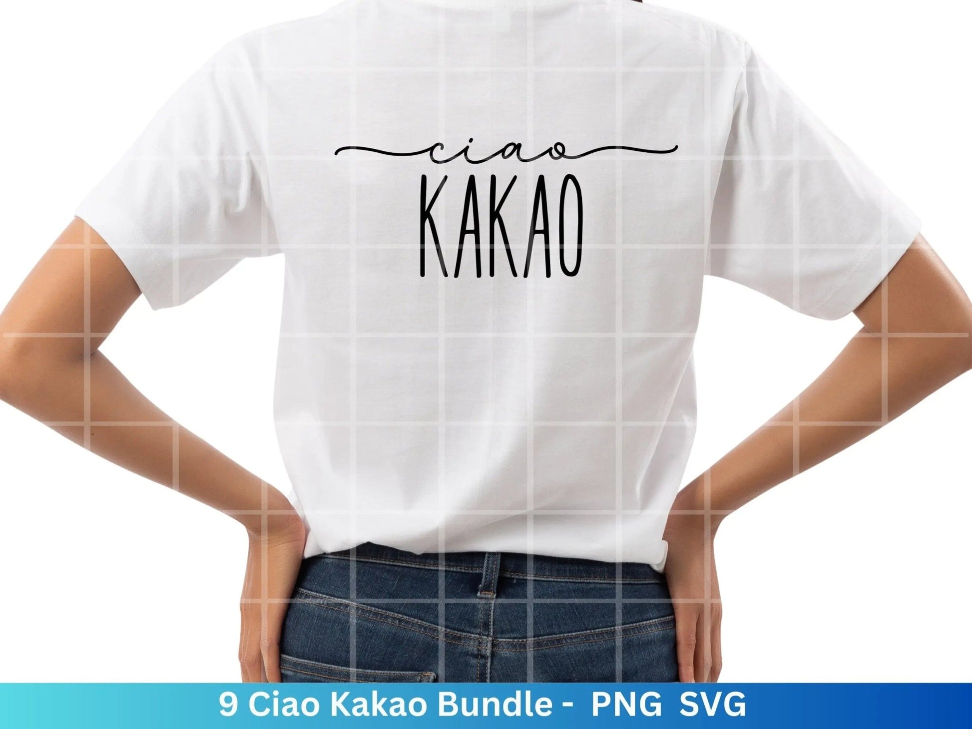 Ciao Kakao svg png Bundle - Ciao Kakao Plotterdatei - deutsche Sprüche svg - Shirt Design Svg - Cricut Silhouette Studio Plotterdatei SVG