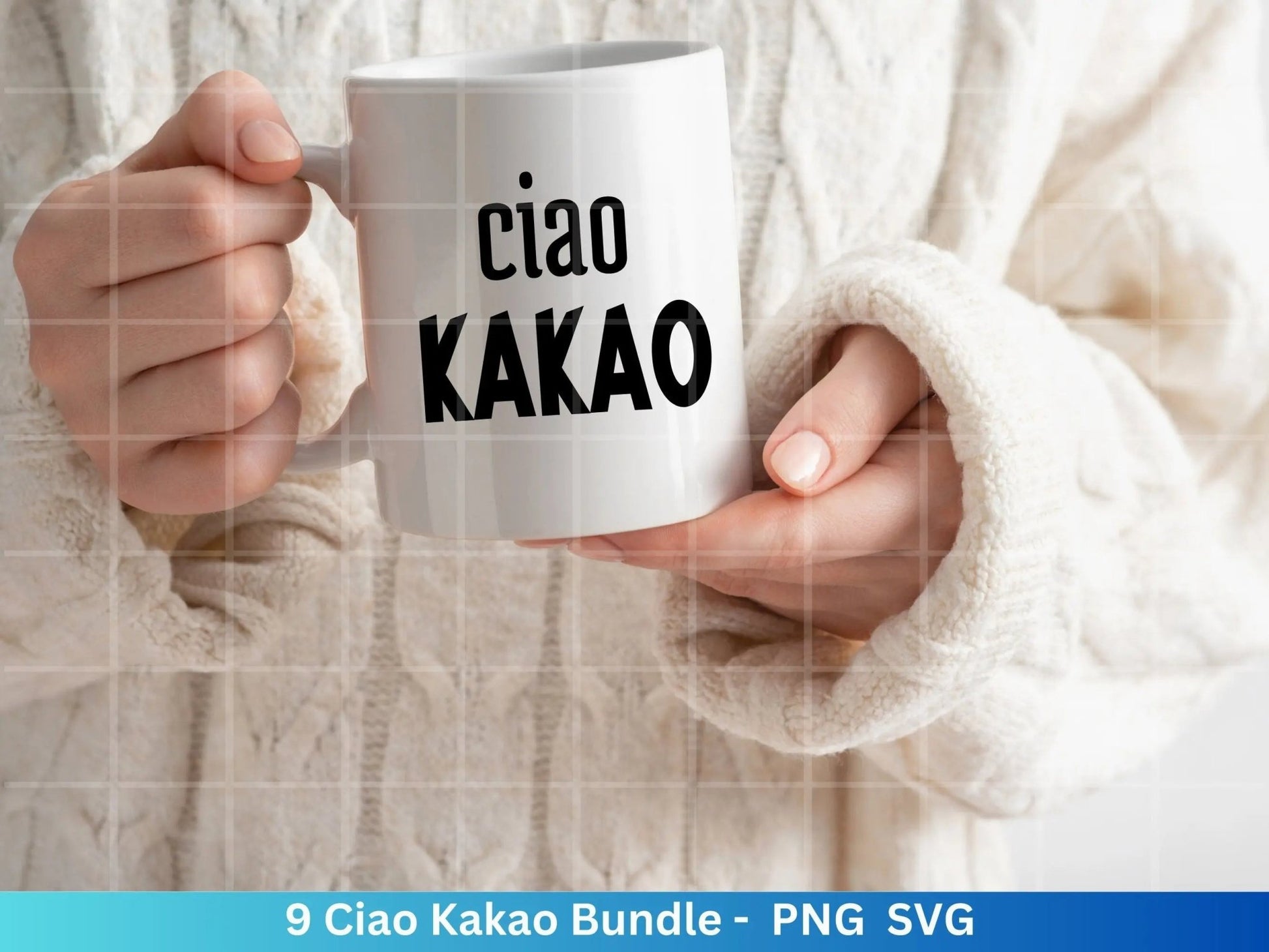 Ciao Kakao svg png Bundle - Ciao Kakao Plotterdatei - deutsche Sprüche svg - Shirt Design Svg - Cricut Silhouette Studio Plotterdatei SVG