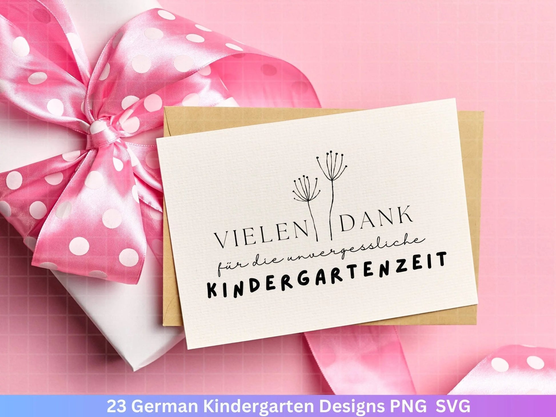 Deutsche Erzieherin Plotterdatei Svg - Erzieher Svg - Kindergarten Abschied Svg - Danke Svg - Cricut Silhouette Vielen Dank Clipart Geschenk