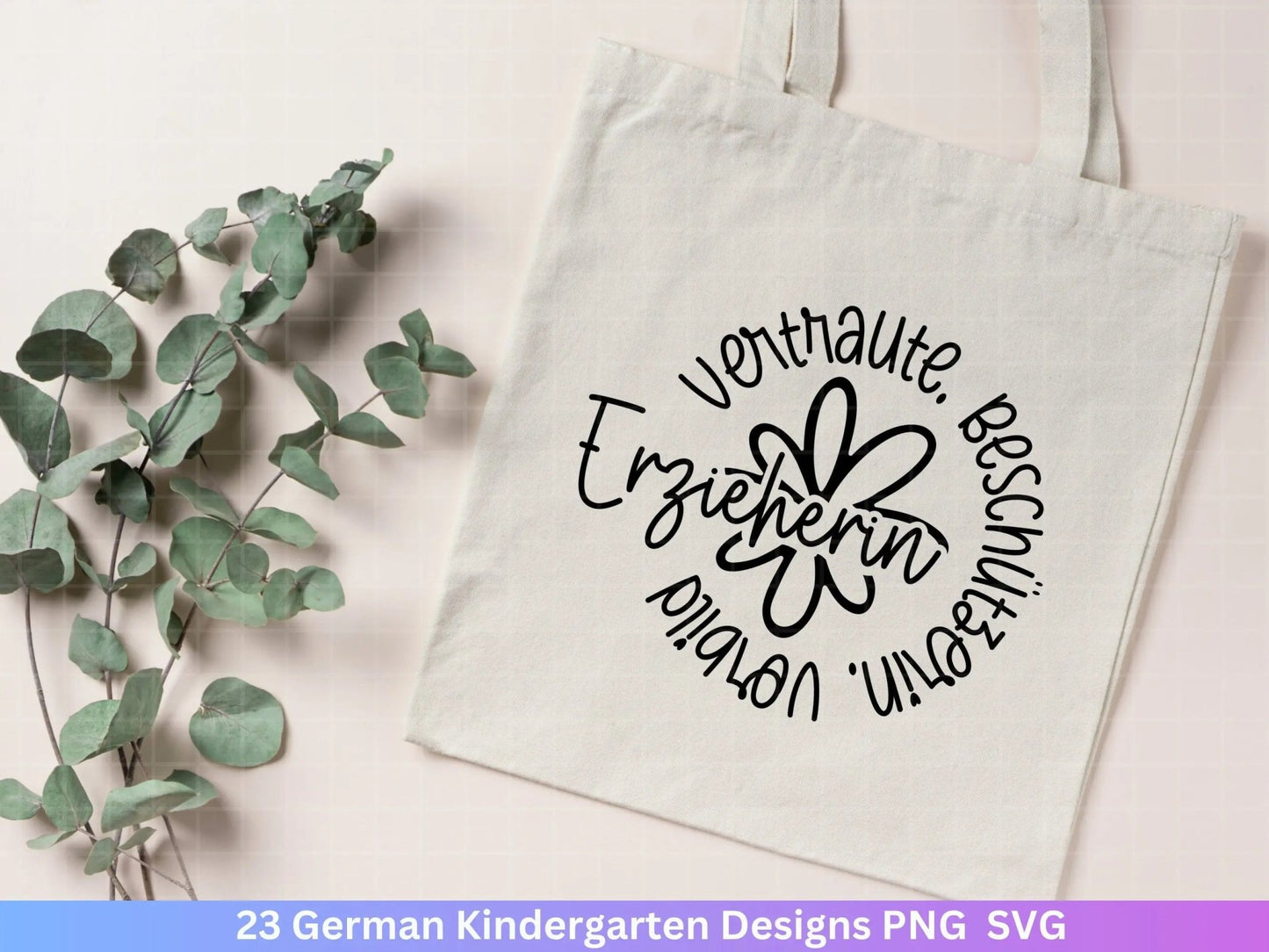 Deutsche Erzieherin Plotterdatei Svg - Erzieher Svg - Kindergarten Abschied Svg - Danke Svg - Cricut Silhouette Vielen Dank Clipart Geschenk