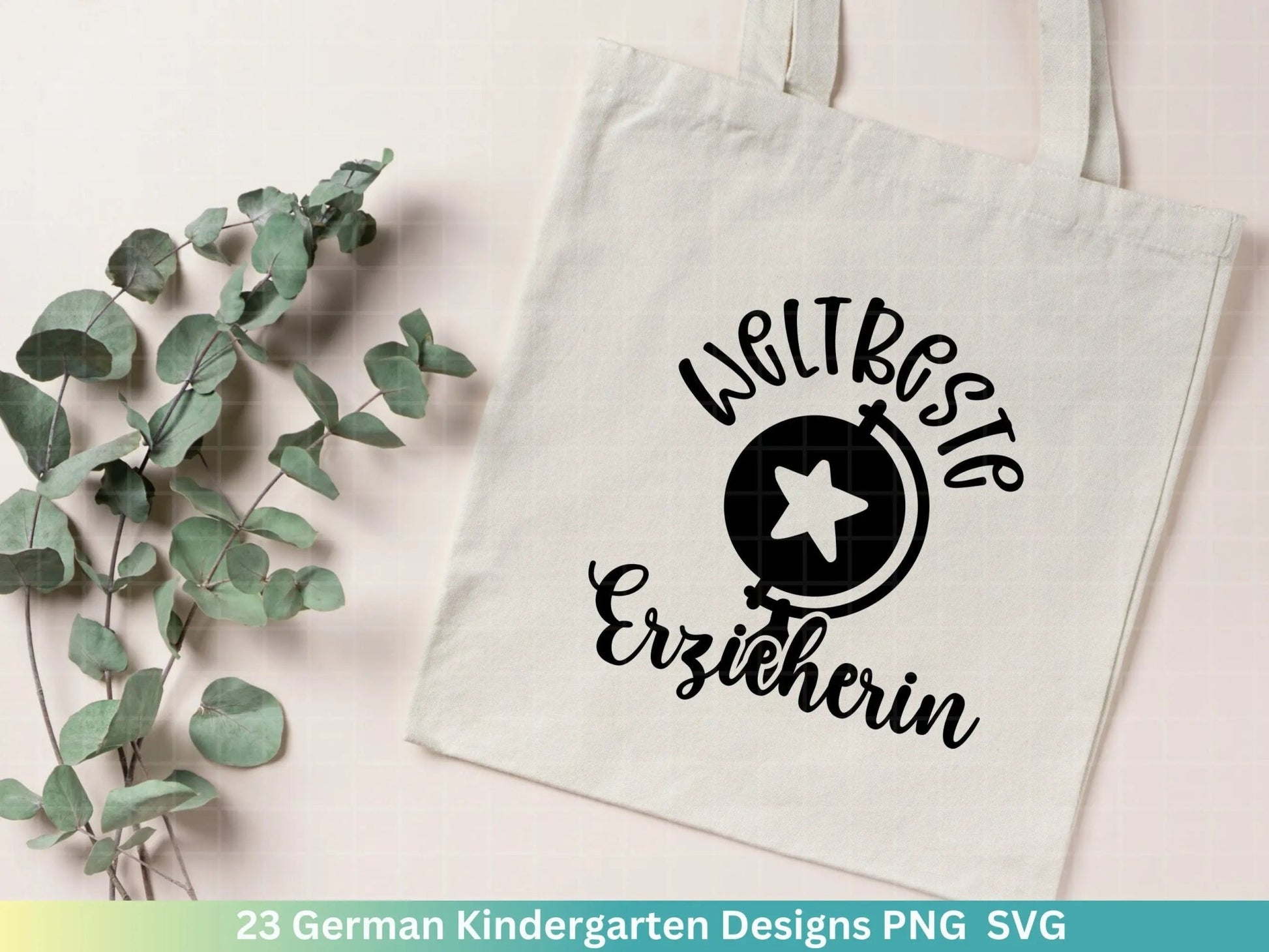 Deutsche Erzieherin Plotterdatei Svg - Erzieher Svg - Kindergarten Abschied Svg - Danke Svg - Cricut Silhouette Vielen Dank Clipart Geschenk