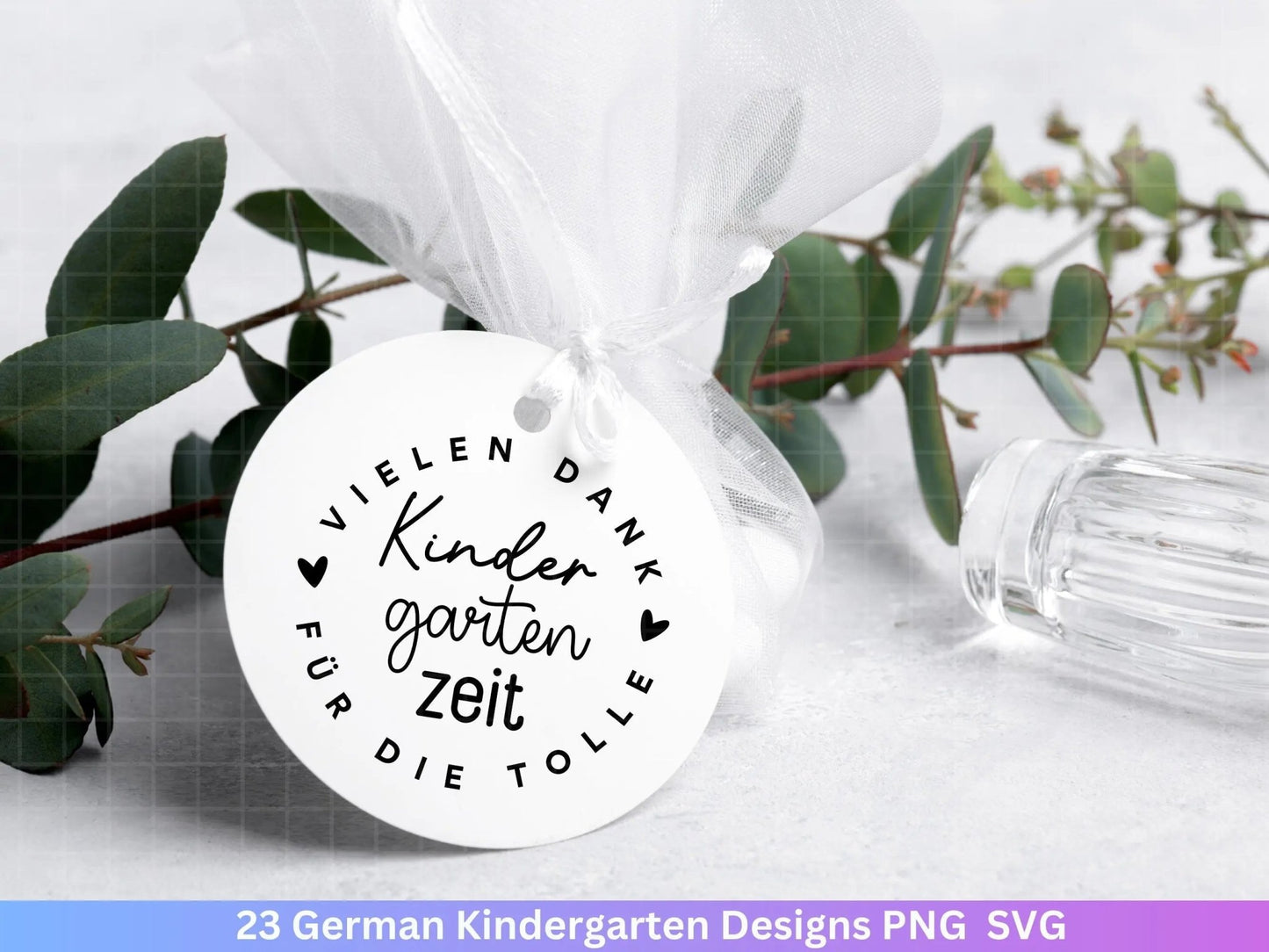 Deutsche Erzieherin Plotterdatei Svg - Erzieher Svg - Kindergarten Abschied Svg - Danke Svg - Cricut Silhouette Vielen Dank Clipart Geschenk