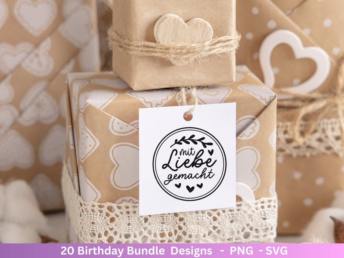 Deutsche Geburtstag Plotterdatei Bundle svg - Geburtstagssprüche deutsch - Geburtstag Cricut Silhouette - Geburtstag Schriftzüge - Geschenk - EmidaDesign