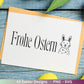 Deutsche Ostern Plotterdatei Bundle svg - Ostern Designs deutsch - Ostern Cricut Silhouette - Ostern Schriftzüge - Digistamp Frohe Ostern