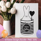 Deutsche Ostern Plotterdatei Bundle svg - Ostern Designs deutsch - Ostern Cricut Silhouette - Ostern Schriftzüge - Digistamp Frohe Ostern - EmidaDesign