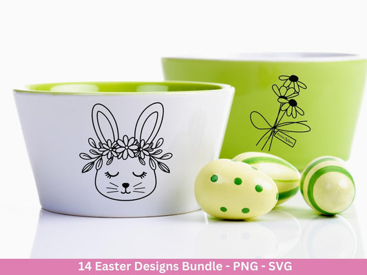 Deutsche Ostern Plotterdatei Bundle svg - Ostern Designs deutsch - Ostern Cricut Silhouette - Ostern Schriftzüge - Digistamp Frohe Ostern - EmidaDesign