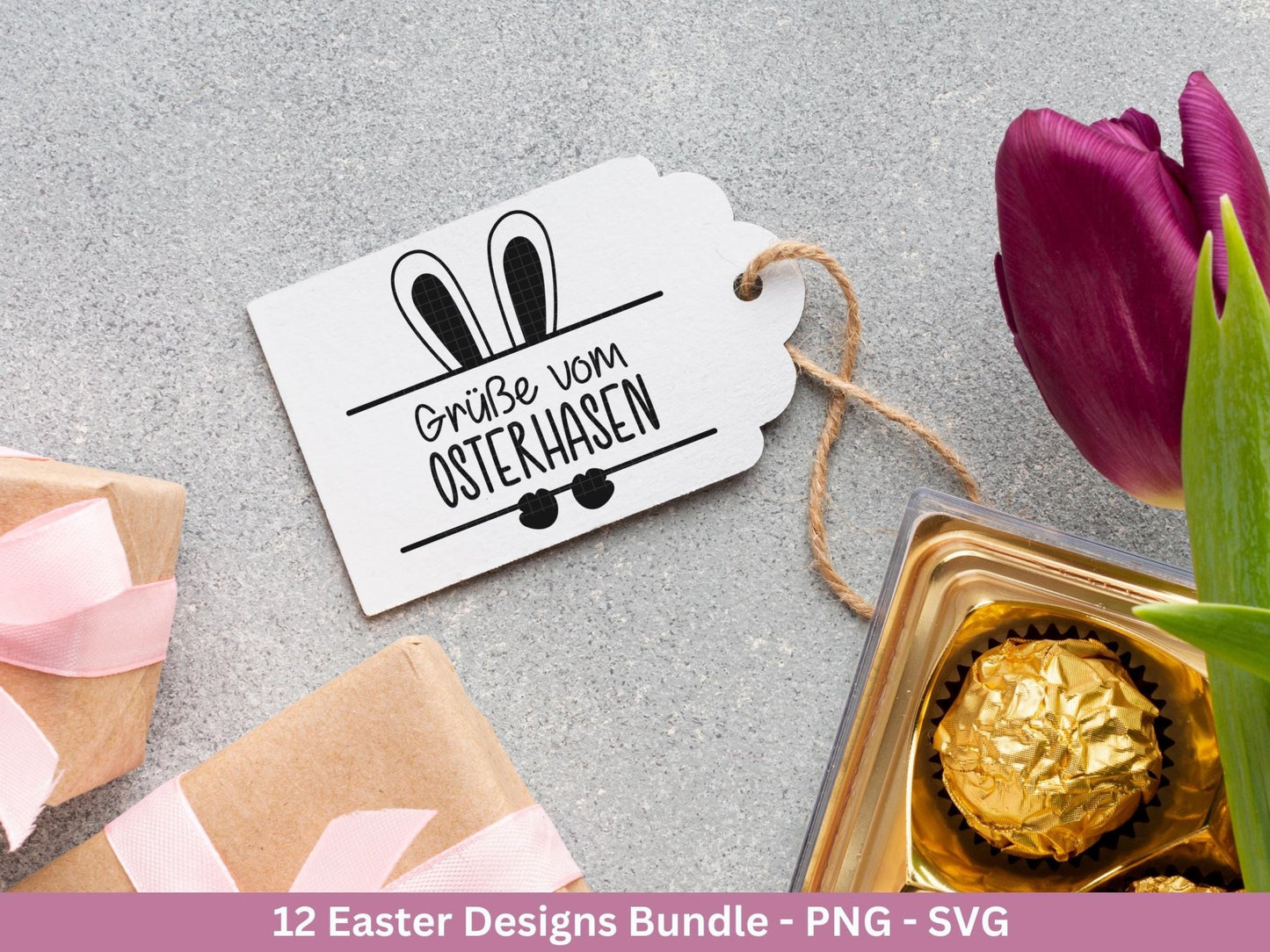 Deutsche Ostern Plotterdatei Bundle svg - Ostern Designs deutsch - Ostern Cricut Silhouette - Ostern Schriftzüge - Digistamp Frohe Ostern - EmidaDesign