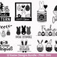 Deutsche Ostern Plotterdatei Bundle svg - Ostern Designs deutsch - Ostern Cricut Silhouette - Ostern Schriftzüge - Digistamp Frohe Ostern - EmidaDesign