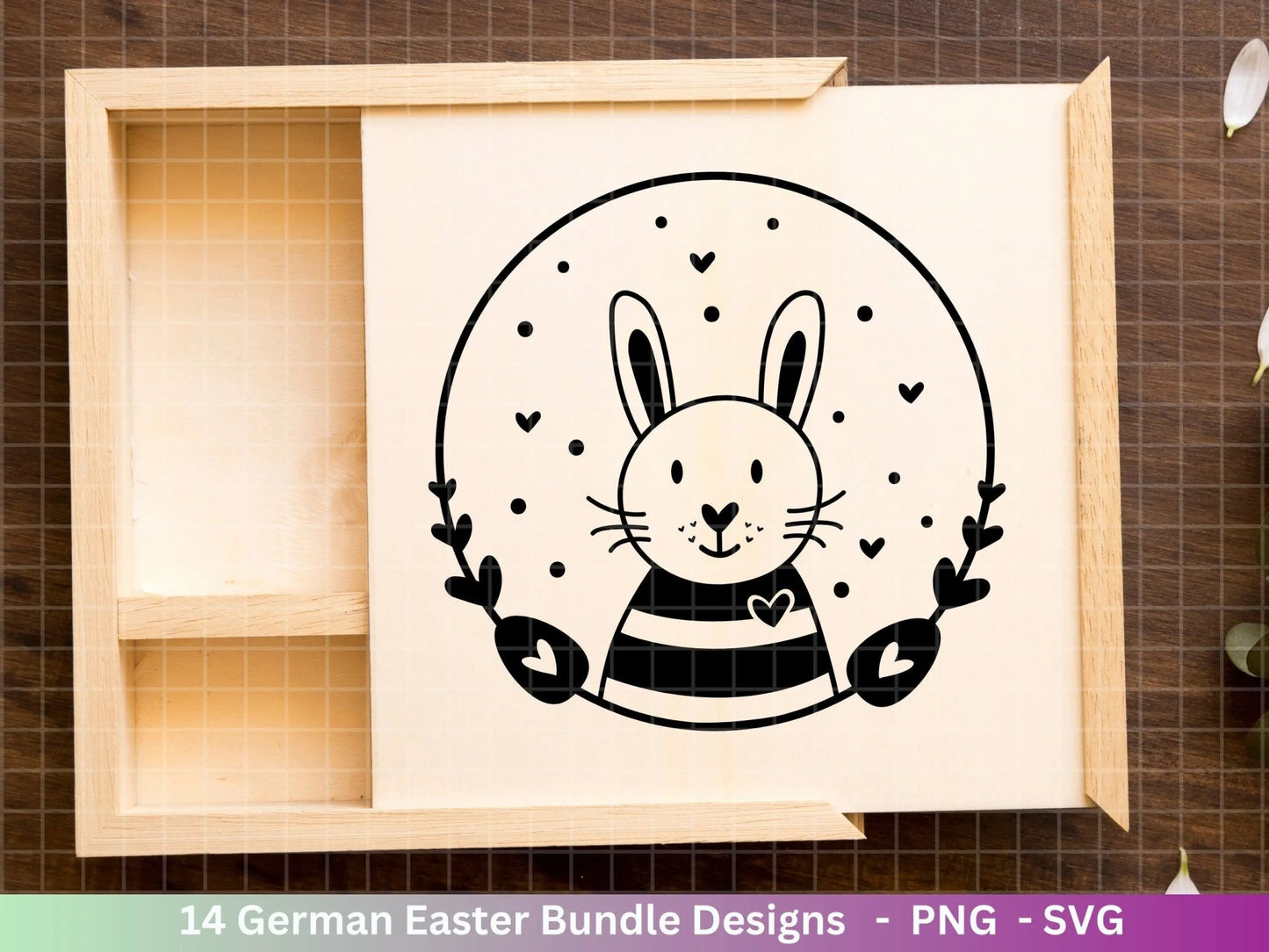 Deutsche Ostern Plotterdatei Bundle svg - Ostern Designs deutsch - Ostern Cricut Silhouette - Ostern Schriftzüge - Digistamp Ostern