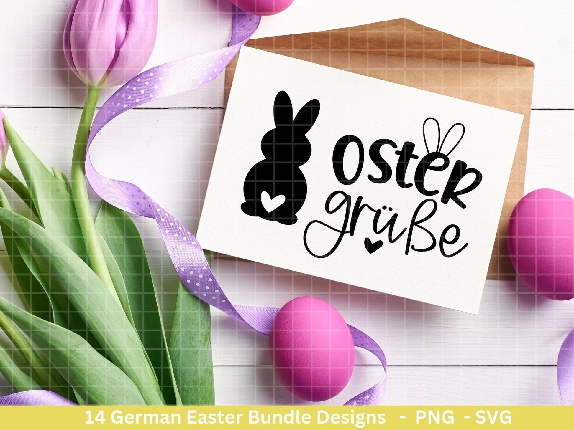 Deutsche Ostern Plotterdatei Bundle svg - Ostern Designs deutsch - Ostern Cricut Silhouette - Ostern Schriftzüge - Digistamp Ostern