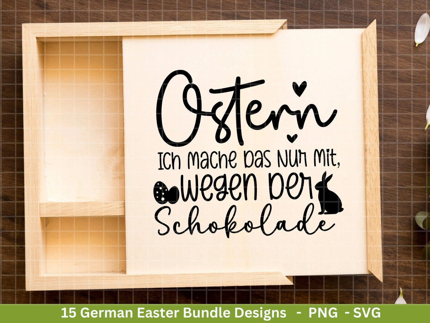 Deutsche Ostern Plotterdatei Bundle svg - Ostern Designs deutsch - Ostern Cricut Silhouette - Ostern Schriftzüge - Digistamp Ostern - EmidaDesign