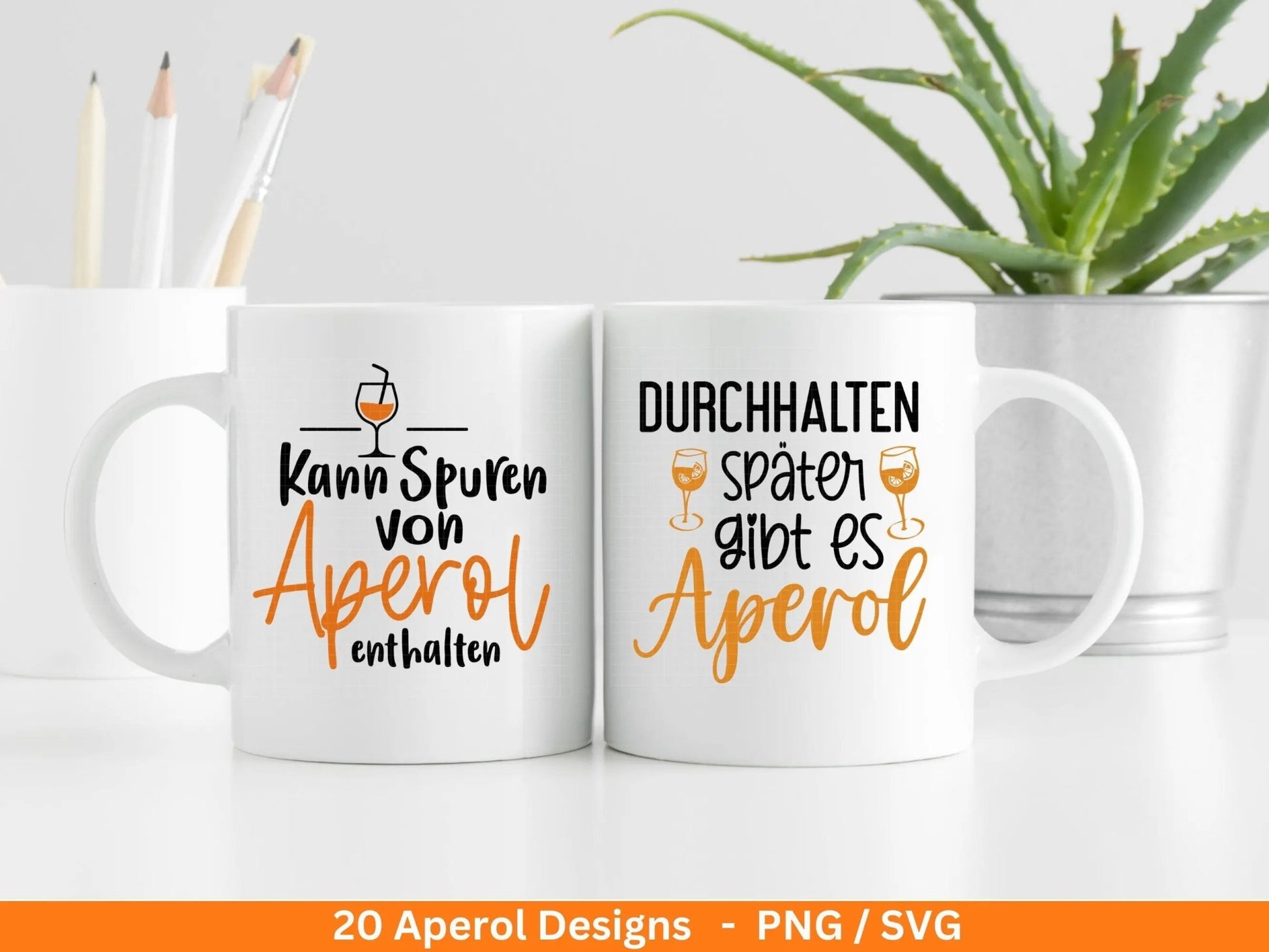 Deutsche Plotterdatei Aperol svg png Bundle - Holy Aperoli svg - Aperol Spritztour svg - Cricut Silhouette Studio Plotterdatei SVG