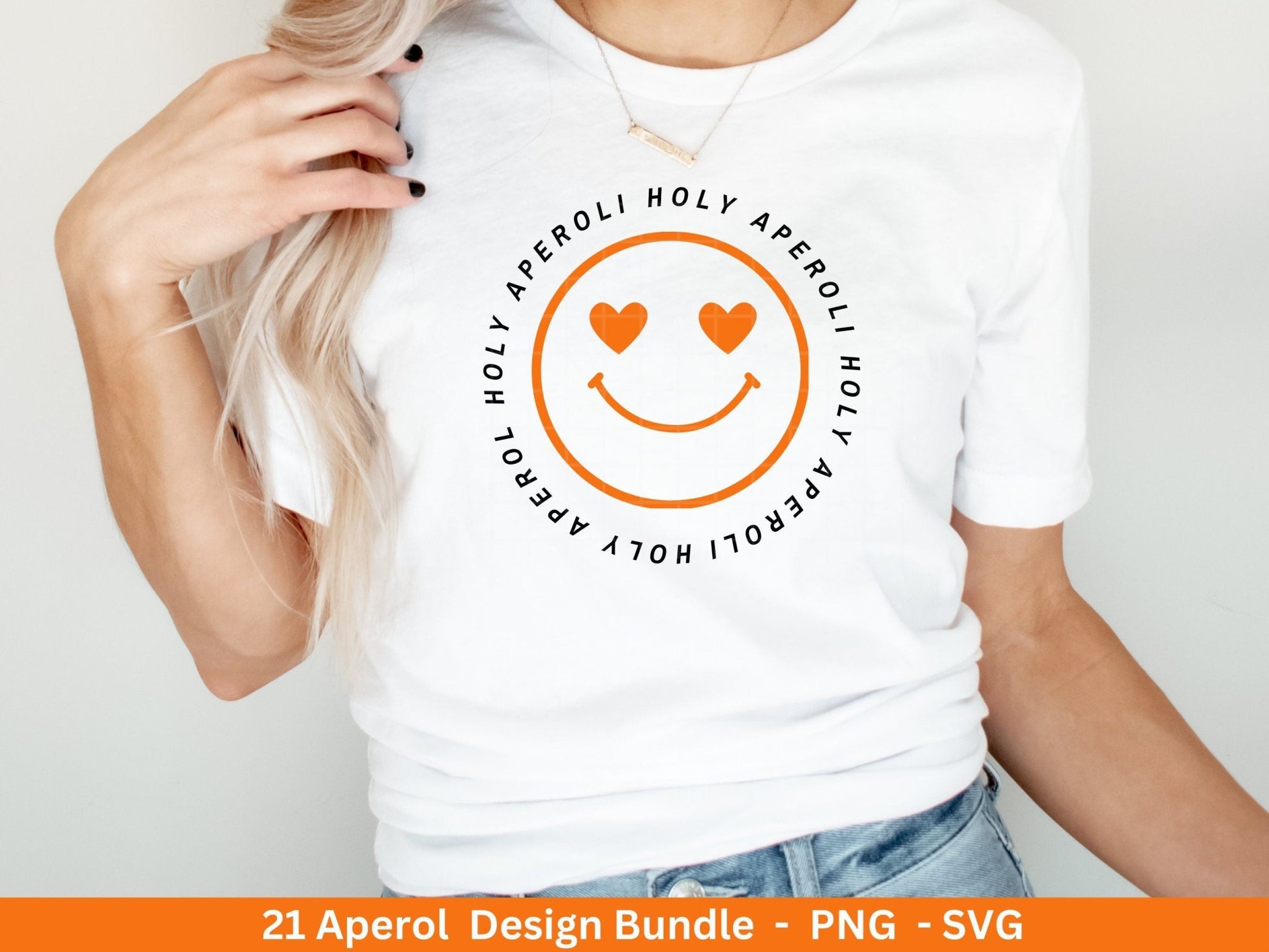 Deutsche Plotterdatei Aperol svg png Bundle - Holy Aperoli svg - Aperol Spritztour svg - Cricut Silhouette Studio Plotterdatei SVG - EmidaDesign