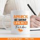 Deutsche Plotterdatei Aperol svg png Bundle - Holy Aperoli svg - Aperol Spritztour svg - Cricut Silhouette Studio Plotterdatei SVG