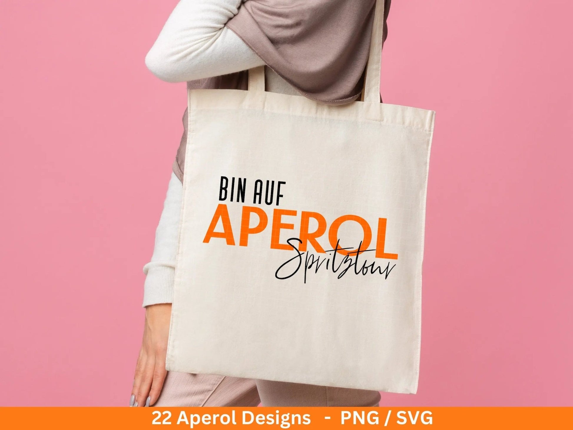 Deutsche Plotterdatei Aperol svg png Bundle - Holy Aperoli svg - Aperol Spritztour svg - Cricut Silhouette Studio Plotterdatei SVG