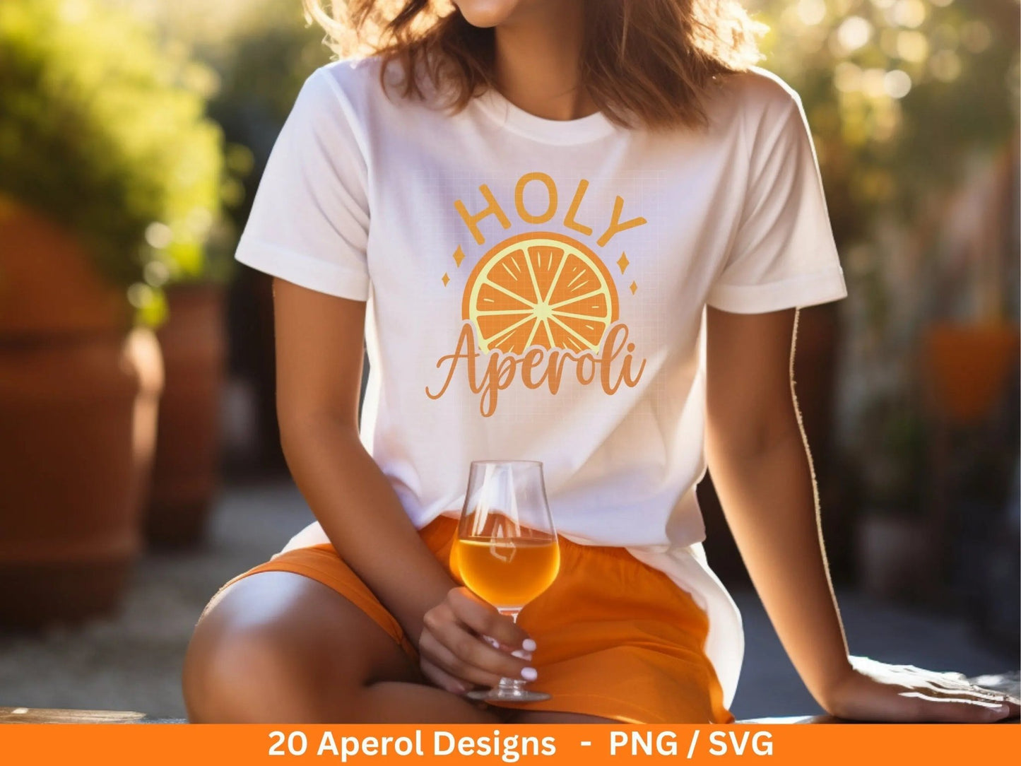 Deutsche Plotterdatei Aperol svg png Bundle - Holy Aperoli svg - Aperol Spritztour svg - Cricut Silhouette Studio Plotterdatei SVG