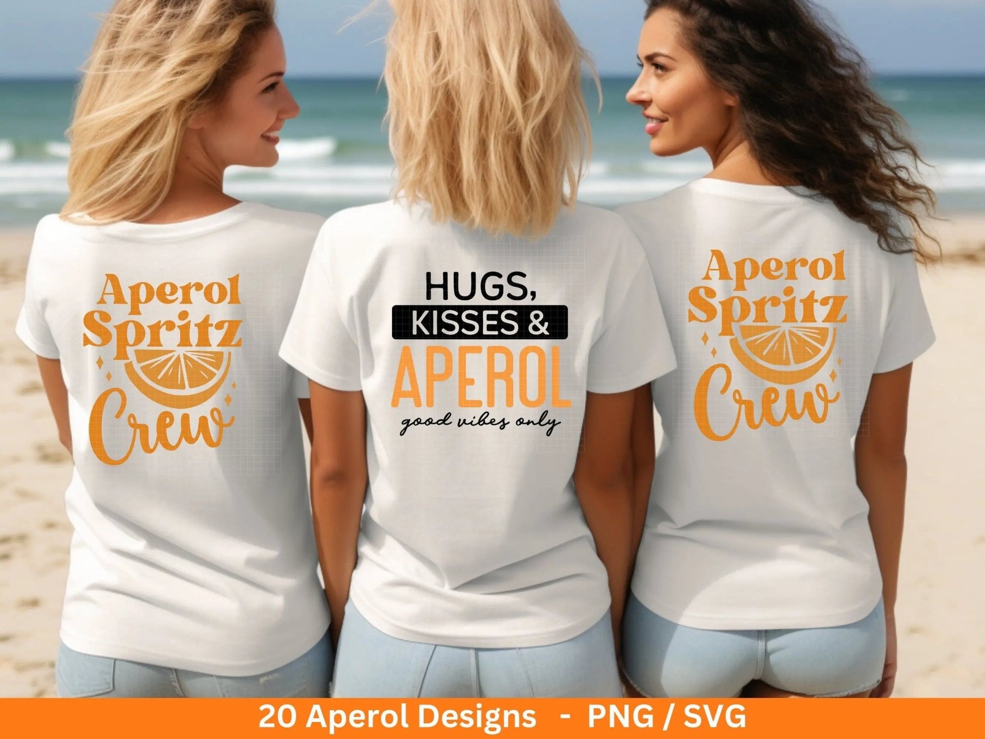 Deutsche Plotterdatei Aperol svg png Bundle - Holy Aperoli svg - Aperol Spritztour svg - Cricut Silhouette Studio Plotterdatei SVG