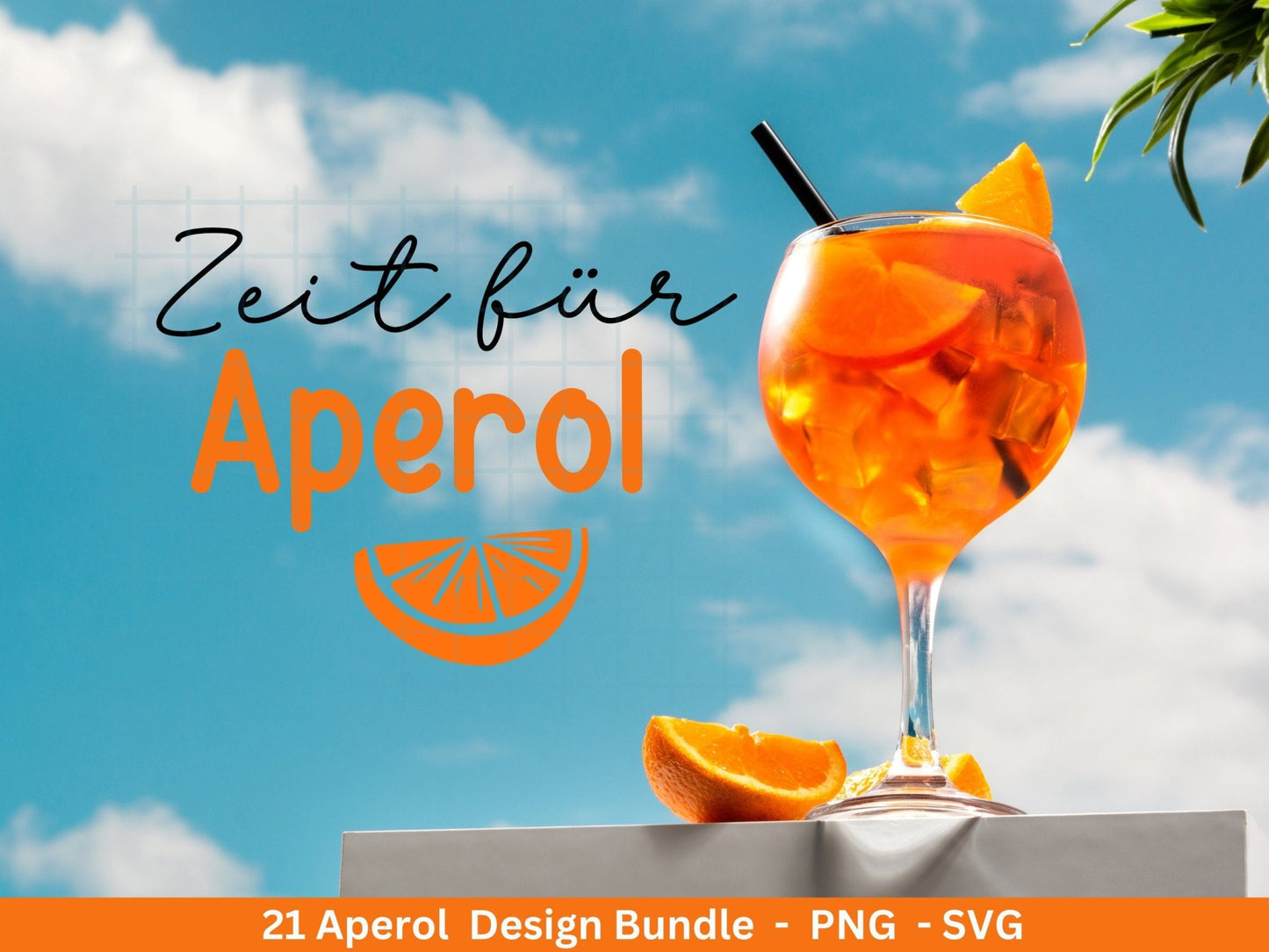 Deutsche Plotterdatei Aperol svg png Bundle - Holy Aperoli svg - Aperol Spritztour svg - Cricut Silhouette Studio Plotterdatei SVG - EmidaDesign