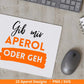 Deutsche Plotterdatei Aperol svg png Bundle - Holy Aperoli svg - Aperol Spritztour svg - Cricut Silhouette Studio Plotterdatei SVG