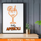 Deutsche Plotterdatei Aperol svg png Bundle - Holy Aperoli svg - Aperol Spritztour svg - Cricut Silhouette Studio Plotterdatei SVG