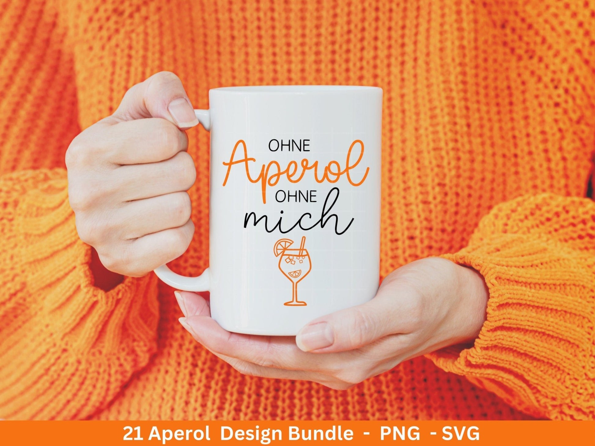 Deutsche Plotterdatei Aperol svg png Bundle - Holy Aperoli svg - Aperol Spritztour svg - Cricut Silhouette Studio Plotterdatei SVG - EmidaDesign