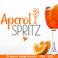 Deutsche Plotterdatei Aperol svg png Bundle - Holy Aperoli svg - Aperol Spritztour svg - Cricut Silhouette Studio Plotterdatei SVG - EmidaDesign