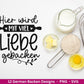 Deutsche Plotterdatei backen - backen svg Bundle - Plätzchen svg - Deutsche Sprüche backen - Cricut Silhouette Studio Plotterdatei SVG - EmidaDesign