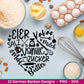 Deutsche Plotterdatei backen - backen svg Bundle - Plätzchen svg - Deutsche Sprüche backen - Cricut Silhouette Studio Plotterdatei SVG - EmidaDesign