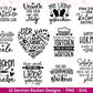 Deutsche Plotterdatei backen - backen svg Bundle - Plätzchen svg - Deutsche Sprüche backen - Cricut Silhouette Studio Plotterdatei SVG - EmidaDesign