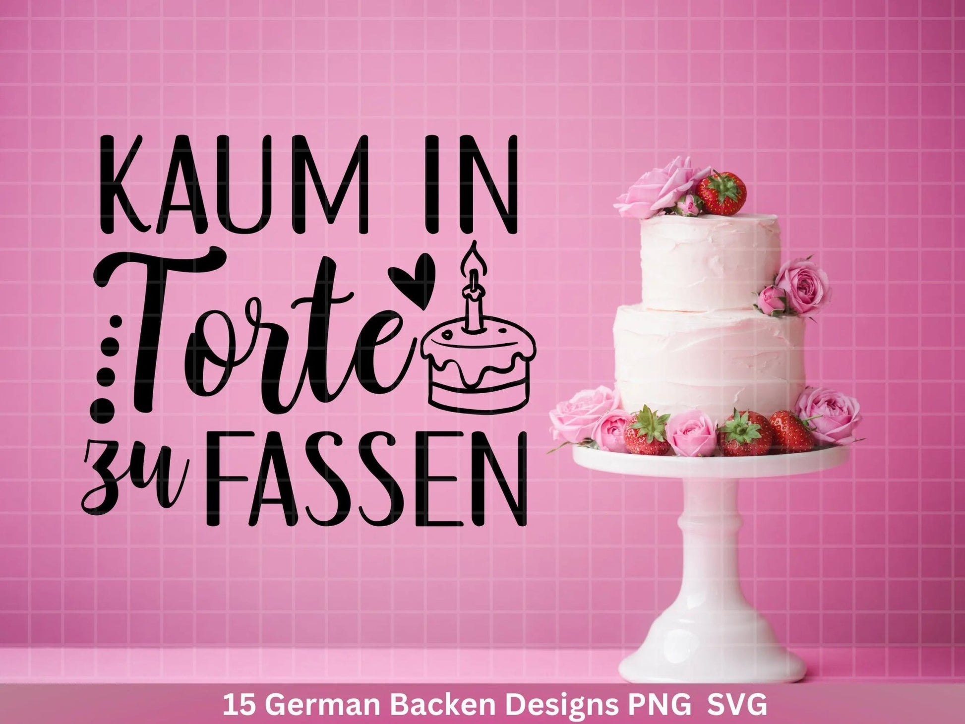 Deutsche Plotterdatei backen - backen svg Bundle - Plätzchen svg - Deutsche Sprüche backen - Cricut Silhouette Studio Plotterdatei SVG