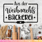 Deutsche Plotterdatei backen Weihnachten - backen svg Bundle - Plätzchen svg - Deutsche Sprüche backen - Cricut Silhouette Studio Bäckerei