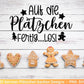 Deutsche Plotterdatei backen Weihnachten - backen svg Bundle - Plätzchen svg - Deutsche Sprüche backen - Cricut Silhouette Studio Bäckerei