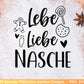 Deutsche Plotterdatei backen Weihnachten - backen svg Bundle - Plätzchen svg - Deutsche Sprüche backen - Cricut Silhouette Studio Bäckerei