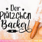 Deutsche Plotterdatei backen Weihnachten - backen svg Bundle - Plätzchen svg - Deutsche Sprüche backen - Cricut Silhouette Studio Bäckerei