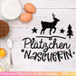 Deutsche Plotterdatei backen Weihnachten - backen svg Bundle - Plätzchen svg - Deutsche Sprüche backen - Cricut Silhouette Studio Bäckerei