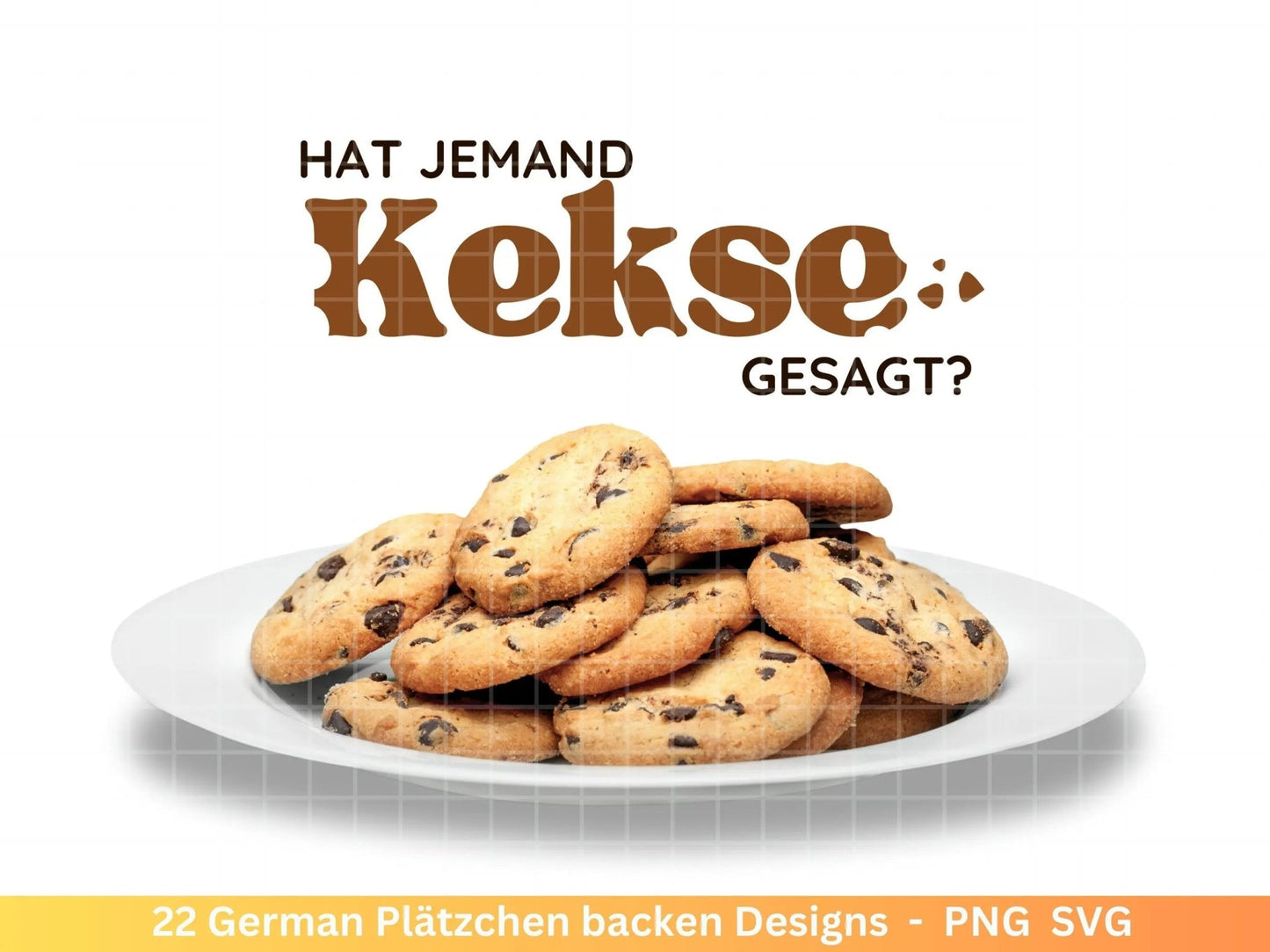 Deutsche Plotterdatei backen Weihnachten - backen svg Bundle - Plätzchen svg - Deutsche Sprüche backen - Cricut Silhouette Studio Bäckerei