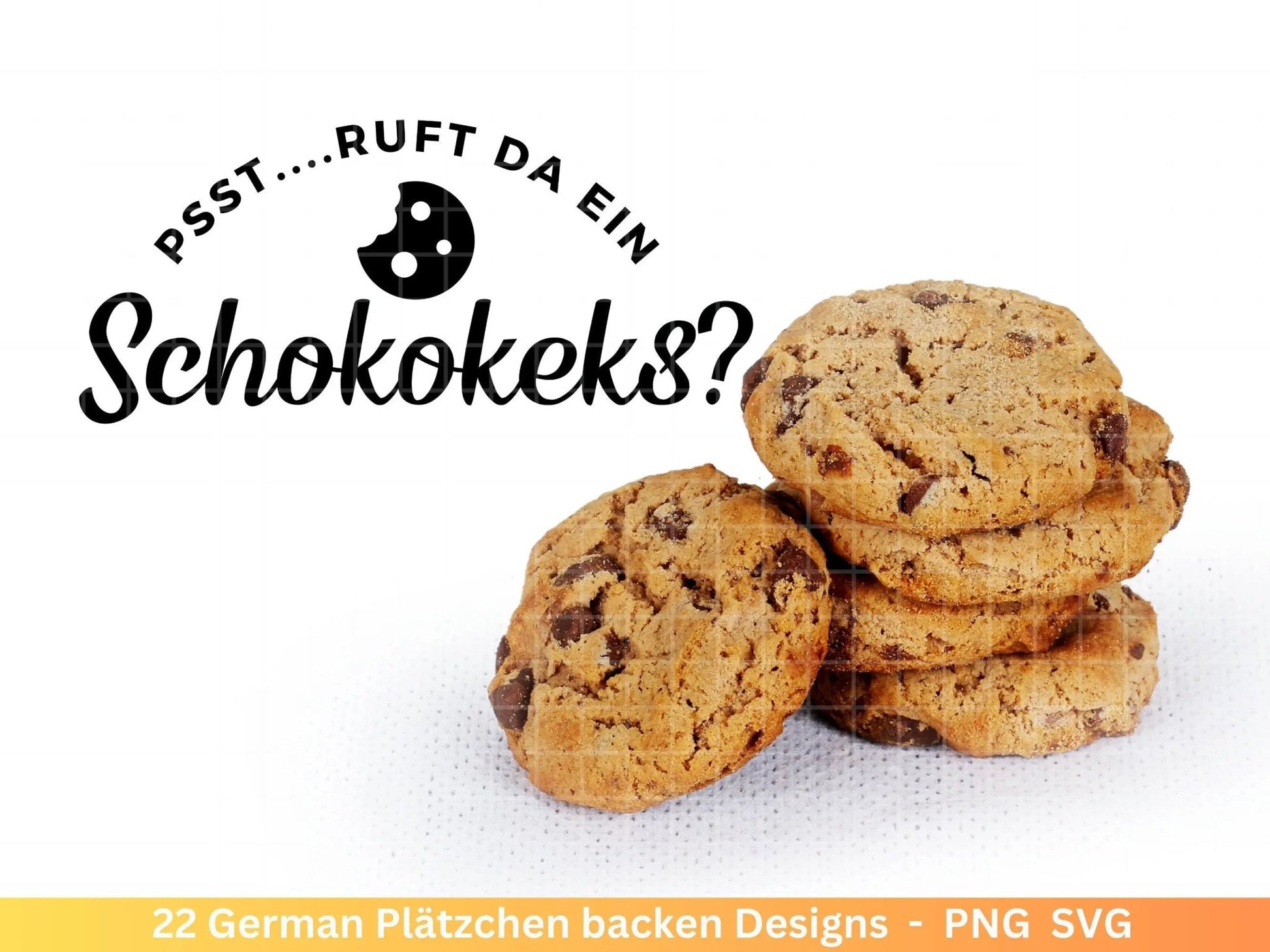 Deutsche Plotterdatei backen Weihnachten - backen svg Bundle - Plätzchen svg - Deutsche Sprüche backen - Cricut Silhouette Studio Bäckerei