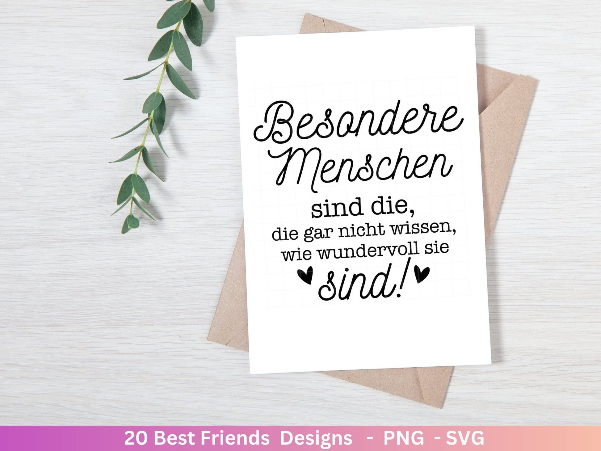 Deutsche Plotterdatei Beste Freundin- Best Friends Svg Bundle - Cricut Silhouette file - Schwester Svg - Friendship Quotes - Friends Svg - EmidaDesign