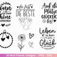 Deutsche Plotterdatei Beste Freundin- Best Friends Svg Bundle - Cricut Silhouette file - Schwester Svg - Friendship Quotes - Friends Svg - EmidaDesign