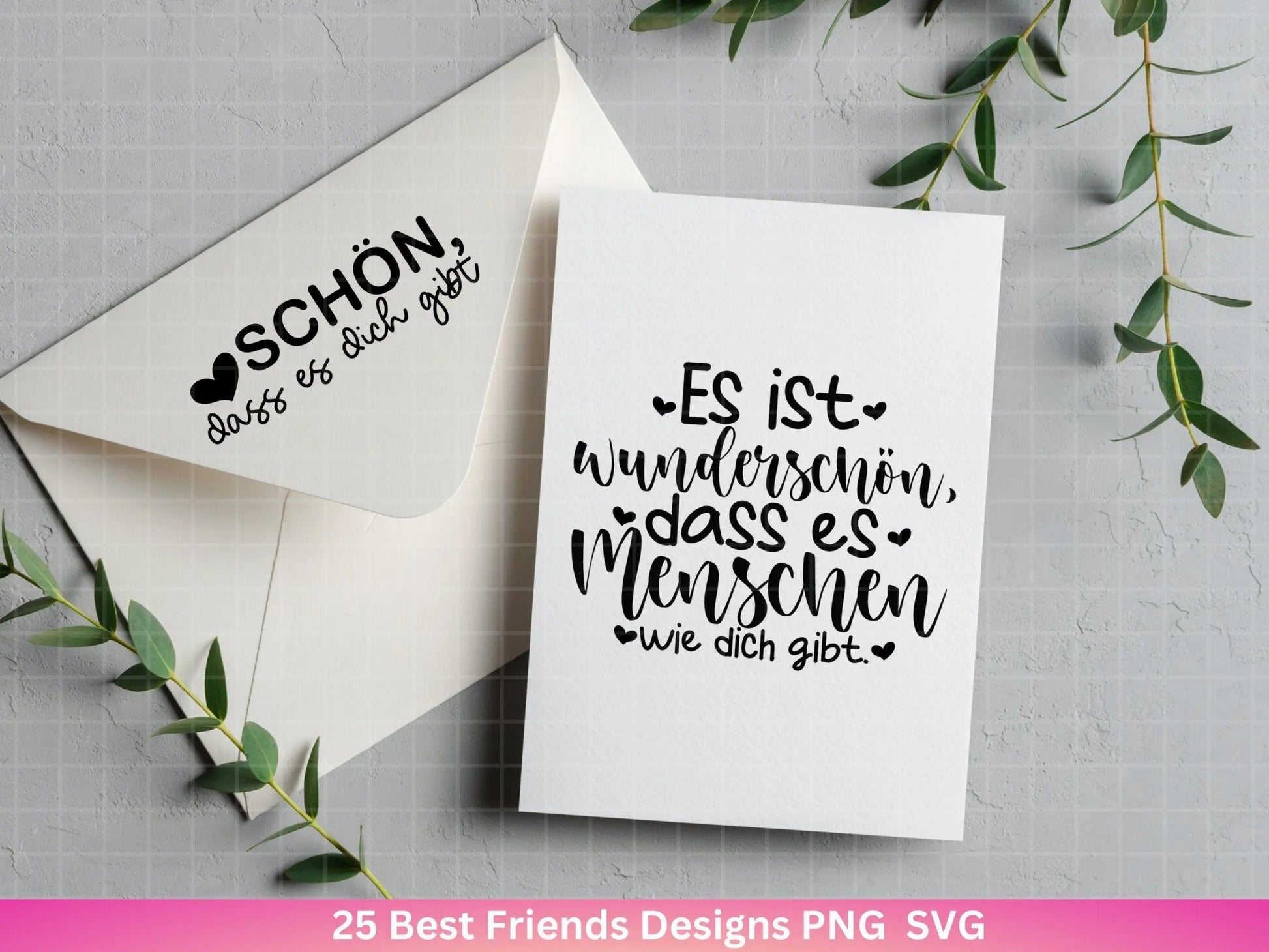 Deutsche Plotterdatei Beste Freundin- Best Friends Svg Bundle - Cricut Silhouette file - Schwester Svg - Friendship Quotes - Friends Svg