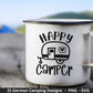 Deutsche Plotterdatei Camping Svg Wohnwagen Svg , Plotterdatei Camper, Camping Sprüche, Zuhause Svg Cricut Schneidedatei Happy Camper