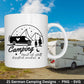 Deutsche Plotterdatei Camping Svg Wohnwagen Svg , Plotterdatei Camper, Camping Sprüche, Zuhause Svg Cricut Schneidedatei Happy Camper